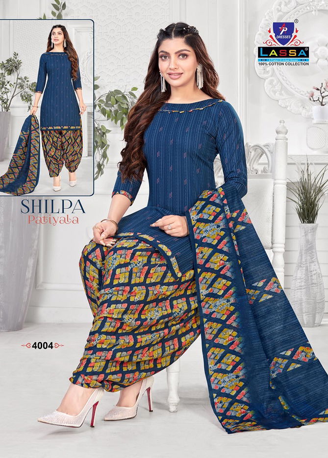 Shilpa Patiyala Vol 4 By Lassa Printed Cotton Dress Material Wholesale Price In Surat